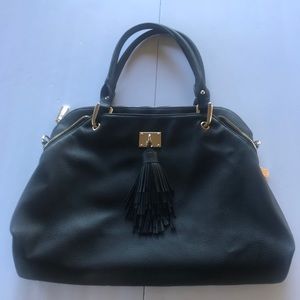 Big Buddha Black Handbag, tote.